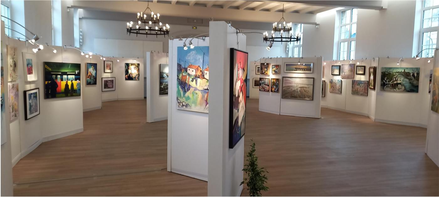 expo peinture - Association la Hêtraie - Saint Romain de Colbosc